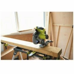 Pack RYOBI Scie à Coupe D'onglets Radiale électrique - 1500W - 216mm - EMS216L - Support Universel RLS02 -Scie électrique stationnaire Soldes Boutique 48783091 4