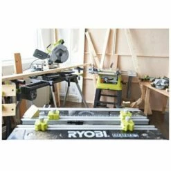 Pack RYOBI Scie à Coupe D'onglets Radiale électrique - 1500W - 216mm - EMS216L - Support Universel RLS02 -Scie électrique stationnaire Soldes Boutique 48783091 5
