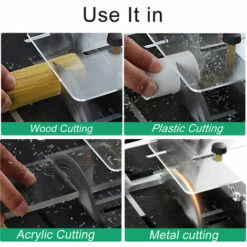 SUPERSELLER Scie Sur Table Disque De Coupe De Roue De Scie En Acier Allié De Lame De Scie Circulaire De 4, 5 Pouces à 40 Dents Pour La Coupe Acrylique En Plastique De Bois (1 PCS), Argent - Argent -Scie électrique stationnaire Soldes Boutique 48786556 4