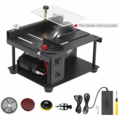 SUPERSELLER Scie Sur Table Scie à Table Multifonctionnelle Mini Scie De Bureau Cutter Machine De Découpe électrique Avec Lame De Scie Meule De Meulage Réglage De L'angle à Vitesse Réglable Profondeur De Coupe De 35 MM Pour La Coupe En Plastique Acrylique En Bois, Pri 10 SUPERSELLER Scie Sur Table Scie à Table Multifonctionnelle Mini Scie De Bureau Cutter Machine De Découpe électrique Avec Lame De Scie Meule De Meulage Réglage De L'angle à Vitesse Réglable Profondeur De Coupe De 35 MM Pour La Coupe En Plastique Acrylique En Bois, Pri -Scie électrique stationnaire Soldes Boutique 48786613 4
