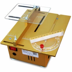 SUPERSELLER Scie Sur Table Mini Scie à Table 100W Avec Jauge à Onglets Scie De Bureau électrique Multifonctionnelle 7500 Tr/min Vitesse Réglable 27MM Profondeur De Coupe Avec Plusieurs Accessoires Pour Le Travail Du Bois De Bricolage, Prise EU Avec Plusieurs Accessoi -Scie électrique stationnaire Soldes Boutique 48786676 2