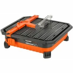 POWER PLUS Powerplus - Dual Power - POWDP75100 - 20 V - A Balais à Charon - Coupe-carrelage - 20V 110mm (SANS BATT.) -Scie électrique stationnaire Soldes Boutique 48832375 3