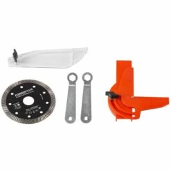 POWER PLUS Powerplus - Dual Power - POWDP75100 - 20 V - A Balais à Charon - Coupe-carrelage - 20V 110mm (SANS BATT.) -Scie électrique stationnaire Soldes Boutique 48832375 5