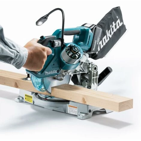 Scie à Onglets MAKITA 18V Li-ion - Ø165mm - Sans Batterie, Ni Chargeur - DLS600Z 5 Scie à Onglets MAKITA 18V Li-ion - Ø165mm - Sans Batterie, Ni Chargeur - DLS600Z – Image 3