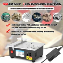 SUPERSELLER Scie Sur Table Mini Scie à Table Multifonctionnelle Scies De Bureau électriques Petit Ménage Bricolage Outil De Coupe Machine De Tour à Bois, Prise UE - Prise UE 9 SUPERSELLER Scie Sur Table Mini Scie à Table Multifonctionnelle Scies De Bureau électriques Petit Ménage Bricolage Outil De Coupe Machine De Tour à Bois, Prise UE - Prise UE -Scie électrique stationnaire Soldes Boutique 50062973 3