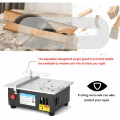 SUPERSELLER Scie Sur Table Mini Scie à Table Multifonctionnelle Scies De Bureau électriques Petit Ménage Bricolage Outil De Coupe Machine De Tour à Bois, Prise UE - Prise UE 10 SUPERSELLER Scie Sur Table Mini Scie à Table Multifonctionnelle Scies De Bureau électriques Petit Ménage Bricolage Outil De Coupe Machine De Tour à Bois, Prise UE - Prise UE -Scie électrique stationnaire Soldes Boutique 50062973 4