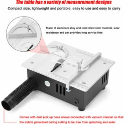 SUPERSELLER Scie Sur Table Mini Scie à Table Multifonctionnelle Scies De Bureau électriques Petit Ménage Bricolage Outil De Coupe Machine De Tour à Bois, Prise UE - Prise UE 11 SUPERSELLER Scie Sur Table Mini Scie à Table Multifonctionnelle Scies De Bureau électriques Petit Ménage Bricolage Outil De Coupe Machine De Tour à Bois, Prise UE - Prise UE -Scie électrique stationnaire Soldes Boutique 50062973 5