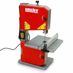 BB-LOISIR Hecht 8925 Scie à Ruban électrique 250W 50Hz 0-45° Ruban 1400m 1487 Tr/min 16,9kg