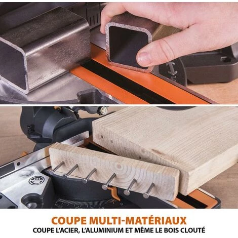 Evolution R210SMS+ : Scie À Onglet Coulissante Multi-Matériaux 210mm 5 Evolution R210SMS+ : Scie À Onglet Coulissante Multi-Matériaux 210mm – Image 3