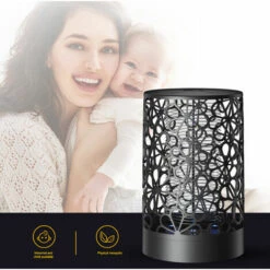 LIFCAUSAL Lampe De Piège à Choc électrique Nouveau Style USB Photocatalyseur Usage Domestique à Faible Bruit Bug Zapper Blanc -Scie électrique stationnaire Soldes Boutique 51372580 3