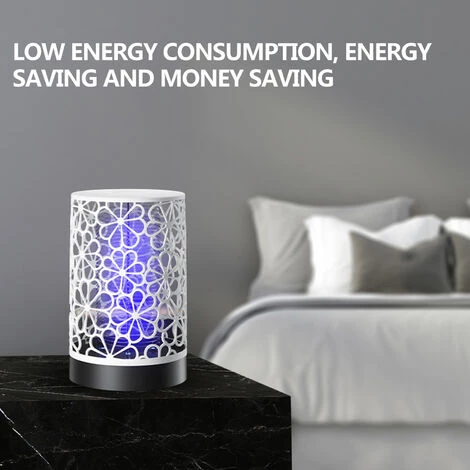 LIFCAUSAL Lampe De Piège à Choc électrique Nouveau Style USB Photocatalyseur Usage Domestique à Faible Bruit Bug Zapper Blanc 4 LIFCAUSAL Lampe De Piège à Choc électrique Nouveau Style USB Photocatalyseur Usage Domestique à Faible Bruit Bug Zapper Blanc – Image 2