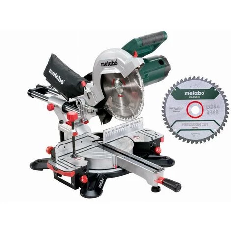 Scie à Onglets Radiale Filaire KGS 254 M Set METABO - 690828000 3 Scie à Onglets Radiale Filaire KGS 254 M Set METABO - 690828000