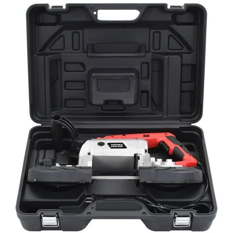 Topdeal Scie à Ruban Avec Mallette Portable Acier 4 Topdeal Scie à Ruban Avec Mallette Portable Acier – Image 2