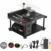 MERKMAK Mini Scies A Table Portable Multifonction 200W 1000 A 3000Rpm 7 Vitesses Reglable 90degres Couper D'Angle Pour Acrylique Bois Dur -Scie électrique stationnaire Soldes Boutique 52477746 1