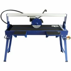 T-MECH Scie De Carrelage Sur Table - 1200mm / 1400W - Bleu -Scie électrique stationnaire Soldes Boutique 53053464 3