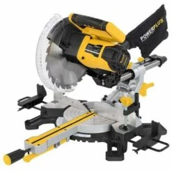POWER PLUS Scie à Onglets Télescopique 2100W-254mm -Scie électrique stationnaire Soldes Boutique 53917902 5