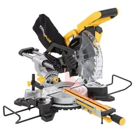 POWER PLUS Scie à Onglet à 2 Biseaux Télescopique 1600W-210mm 3 POWER PLUS Scie à Onglet à 2 Biseaux Télescopique 1600W-210mm