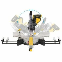 POWER PLUS Scie à Onglet à 2 Biseaux Télescopiques 2200W-305mm -Scie électrique stationnaire Soldes Boutique 53917925 3