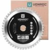 VONROC Lame De Scie Multi-matériaux - Ø255 X 30mm – 48 Dents - Bois, Aluminium, Plastique Et Acier - Pour MS507AC