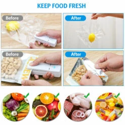 LIFCAUSAL 2 Pcs Thermoscelleuses Rechargeables 2 En 1 Portable Scellant Et Cutter Thermoscellant Pour Sacs En Plastique Stockage Des Aliments Mini Machine De Scelleuse Sous Vide Avec 2 Câble USB 10 LIFCAUSAL 2 Pcs Thermoscelleuses Rechargeables 2 En 1 Portable Scellant Et Cutter Thermoscellant Pour Sacs En Plastique Stockage Des Aliments Mini Machine De Scelleuse Sous Vide Avec 2 Câble USB -Scie électrique stationnaire Soldes Boutique 55635222 4