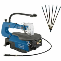 Pack SCHEPPACH Scie à Chantourner DECOFLEX - 125W - Lot De 6 Lames - 10 Dents