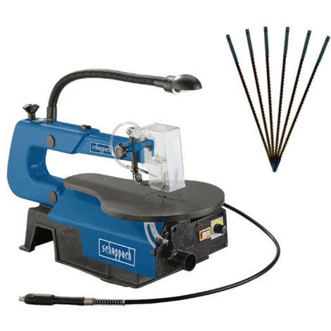 Pack SCHEPPACH Scie à Chantourner DECOFLEX - 125W - Lot De 6 Lames - 10 Dents 3 Pack SCHEPPACH Scie à Chantourner DECOFLEX - 125W - Lot De 6 Lames - 10 Dents