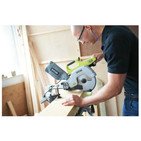 Scie à Onglets Radiale RYOBI - 1500W - 216 Mm - EMS216-2B 7 Scie à Onglets Radiale RYOBI - 1500W - 216 Mm - EMS216-2B – Image 5