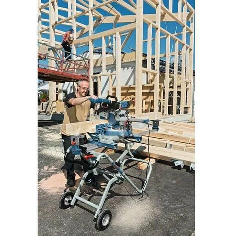 Scie A Coupe D'onglet Radiale BOSCH PROFESSIONAL GCM 12 SDE - 305 Mm - 30 Mm - 1800 W 5 Scie A Coupe D'onglet Radiale BOSCH PROFESSIONAL GCM 12 SDE - 305 Mm - 30 Mm - 1800 W – Image 3