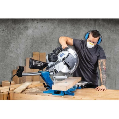 Scie A Onglet Radiale SCHEPPACH HM140L - 305 Mm - 2000W 6 Scie A Onglet Radiale SCHEPPACH HM140L - 305 Mm - 2000W – Image 4