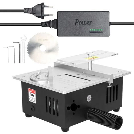 TANCYCO Mini Scie à Table Multifonctionnelle Scies De Bureau électriques Petit Outil De Coupe De Bricolage Ménager 22mm Lame De Scie Réglable En Hauteur Rectifieuse à Bois (Type 1) 3 TANCYCO Mini Scie à Table Multifonctionnelle Scies De Bureau électriques Petit Outil De Coupe De Bricolage Ménager 22mm Lame De Scie Réglable En Hauteur Rectifieuse à Bois (Type 1)