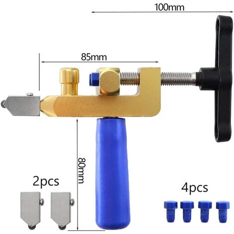 BARES 2-en-1 Coupe-carreaux Manuel Professionnel Multifonctionnel Portable Outil De Coupe De Carreaux De Verre En Céramique Accessoires D'équipement Pour Coupe Et Séparer 4 BARES 2-en-1 Coupe-carreaux Manuel Professionnel Multifonctionnel Portable Outil De Coupe De Carreaux De Verre En Céramique Accessoires D'équipement Pour Coupe Et Séparer – Image 2