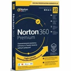 SYMANTEC 21395046 NORTON 360 PREMIUM 75GB PL 1 UTILISATEUR 10 APPAREIL 12MO STD RET ENR MM
