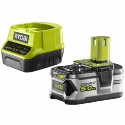 Pack RYOBI Scie à Coupe D'onglets 18V OnePlus - 190mm - EMS190DCL - 1 Batterie 3.0Ah High Energy - 1 Batterie 5.0Ah - Chargeur Rapide -Scie électrique stationnaire Soldes Boutique 59958931 4