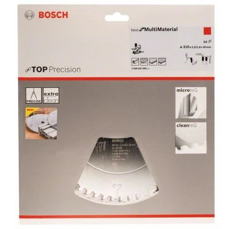 BOSCH 2608642096 Lame De Scie Circulaire Top Precision Best For Multi Material 3 BOSCH 2608642096 Lame De Scie Circulaire Top Precision Best For Multi Material