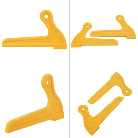 CHANCEY Bâtons De Poussée,SEMAket Bâtons De Poussée De Sécurité, Poignée Confortable Et Stable Durable De Type V Jaune Pratique Pour Routeur Scie à Table Pour Dégauchisseuse 4 CHANCEY Bâtons De Poussée,SEMAket Bâtons De Poussée De Sécurité, Poignée Confortable Et Stable Durable De Type V Jaune Pratique Pour Routeur Scie à Table Pour Dégauchisseuse – Image 2
