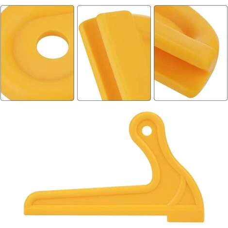 CHANCEY Bâtons De Poussée,SEMAket Bâtons De Poussée De Sécurité, Poignée Confortable Et Stable Durable De Type V Jaune Pratique Pour Routeur Scie à Table Pour Dégauchisseuse 5 CHANCEY Bâtons De Poussée,SEMAket Bâtons De Poussée De Sécurité, Poignée Confortable Et Stable Durable De Type V Jaune Pratique Pour Routeur Scie à Table Pour Dégauchisseuse – Image 3