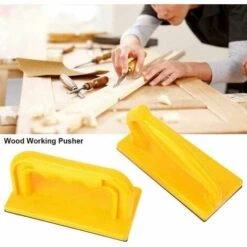 CHANCEY Lot De 2 Blocs Coulissants De Sécurité - Ergonomiques - En ABS - Pour Le Travail Du Bois Et Pour Une Utilisation Sur Scies De Table, Tables De Fraisage.SEMAket -Scie électrique stationnaire Soldes Boutique 60563686 5