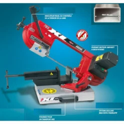 Femi - Scie à Ruban Acier 1600W L:1735mm Diam152mm - 785XL