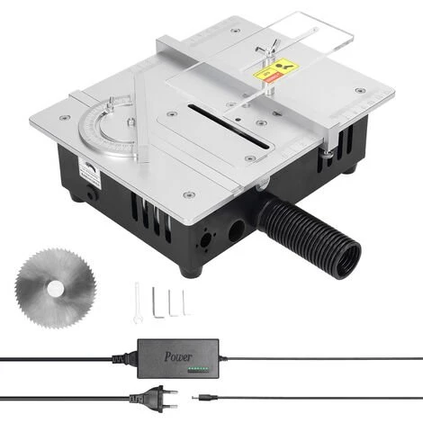 LIFCAUSAL Mini Scie à Table Multifonctionnelle Scies De Bureau électriques Petit Ménage Bricolage Outil De Coupe Machine à Bois (Type 1) 3 LIFCAUSAL Mini Scie à Table Multifonctionnelle Scies De Bureau électriques Petit Ménage Bricolage Outil De Coupe Machine à Bois (Type 1)