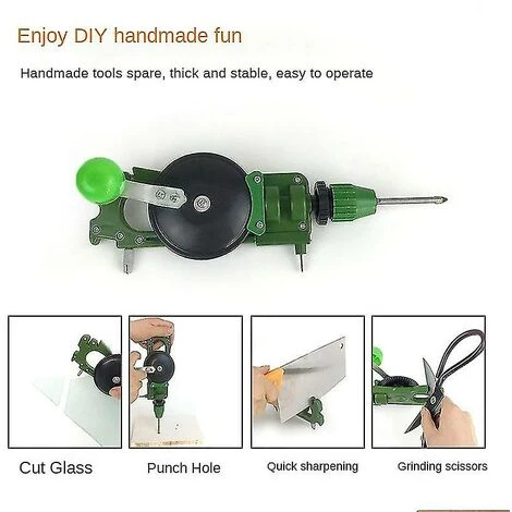 BDD Perforateur Portatif, Ouvre-carreaux En Verre, Ouvre-carreaux Portatif Tout-en-un 4 BDD Perforateur Portatif, Ouvre-carreaux En Verre, Ouvre-carreaux Portatif Tout-en-un – Image 2