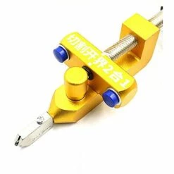 BDD Coupe-carreaux Tout-en-un, Ouvre-carreaux à Main, Couteau à Carreaux, Couteau à Pousser, Coupe-verre (jaune)