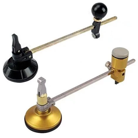 HEGUYEY 2pcs Coupeur De Carreaux De Céramique En Verre Réglable, Outils De Coupe De Verre Circulaires De Compas Avec Ventouse, Diamètre Rond De 13,5-40cm/5.3-15.75" 3 HEGUYEY 2pcs Coupeur De Carreaux De Céramique En Verre Réglable, Outils De Coupe De Verre Circulaires De Compas Avec Ventouse, Diamètre Rond De 13,5-40cm/5.3-15.75"