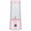 LIFCAUSAL Portable Blender Four Cutters Juicer Cup 350ml Fruit Mixing Machine Amovible Cup USB Rechargeable For Sports Travel And Outdoors Rose 2 LIFCAUSAL Portable Blender Four Cutters Juicer Cup 350ml Fruit Mixing Machine Amovible Cup USB Rechargeable For Sports Travel And Outdoors Rose -Scie électrique stationnaire Soldes Boutique 66017305 1