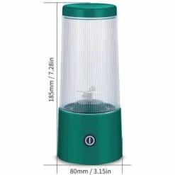 LIFCAUSAL Portable Blender Four Cutters Juicer Cup 350ml Fruit Mixing Machine Amovible Cup USB Rechargeable For Sports Travel And Outdoors Rose -Scie électrique stationnaire Soldes Boutique 66017305 3