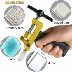 YEURIé Kit D'outils De Coupe 2 En 1 Pour Verre - Pince à Briser Et Coupe-verre - Couteau Portable En Tungstène Pour Céramique, Miroir, Coupe-carreaux Manuel - Avec 2 Lames En Tungstène Et Tournevis 9 YEURIé Kit D'outils De Coupe 2 En 1 Pour Verre - Pince à Briser Et Coupe-verre - Couteau Portable En Tungstène Pour Céramique, Miroir, Coupe-carreaux Manuel - Avec 2 Lames En Tungstène Et Tournevis -Scie électrique stationnaire Soldes Boutique 66332711 3