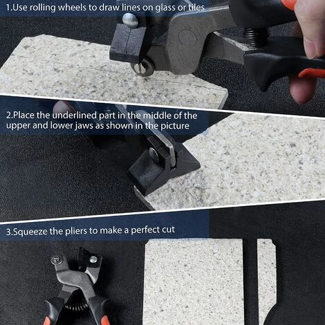 HELLO KITTY BAIN Coupe-carreaux, Pince à Carreaux Avec Barre De Coupe En Plastique Et Roues Pour Couper La Céramique, Les Carreaux 5 HELLO KITTY BAIN Coupe-carreaux, Pince à Carreaux Avec Barre De Coupe En Plastique Et Roues Pour Couper La Céramique, Les Carreaux – Image 3