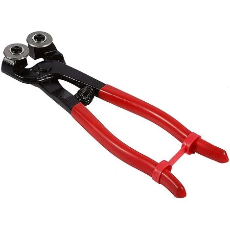 HELLO KITTY BAIN Coupe-carreaux Pince à Verre Robuste Coupe-carreaux De Mosaïque (rouge Noir) 6 HELLO KITTY BAIN Coupe-carreaux Pince à Verre Robuste Coupe-carreaux De Mosaïque (rouge Noir) – Image 4