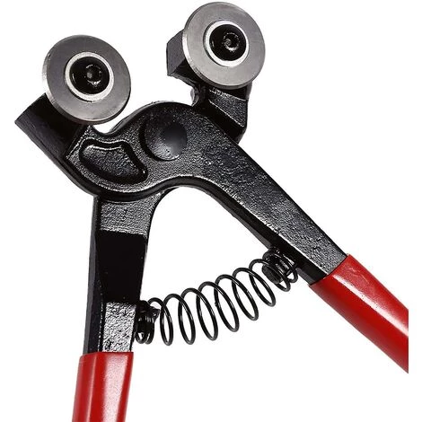 HELLO KITTY BAIN Coupe-carreaux Pince à Verre Robuste Coupe-carreaux De Mosaïque (rouge Noir) 7 HELLO KITTY BAIN Coupe-carreaux Pince à Verre Robuste Coupe-carreaux De Mosaïque (rouge Noir) – Image 5