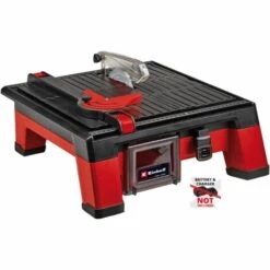 Einhell Coupe-carrelage Sans Fil TE-TC 18/115 Li-Solo Power X-Change (18 V, Régime Maximal De 3 800 Tr/min, Vendu Avec Disque De Coupe 115 Mm) Livré Sans Batterie Et Sans Chargeur