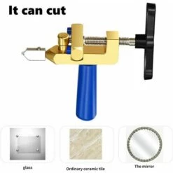 ZHUOXUAN 2-en-1 Coupe-carreaux Manuel Professionnel Multifonctionnel Portable Outil De Coupe De Carreaux De Verre En Céramique Accessoires D'équipement Pour Coupe Et Séparer -Scie électrique stationnaire Soldes Boutique 66950982 3